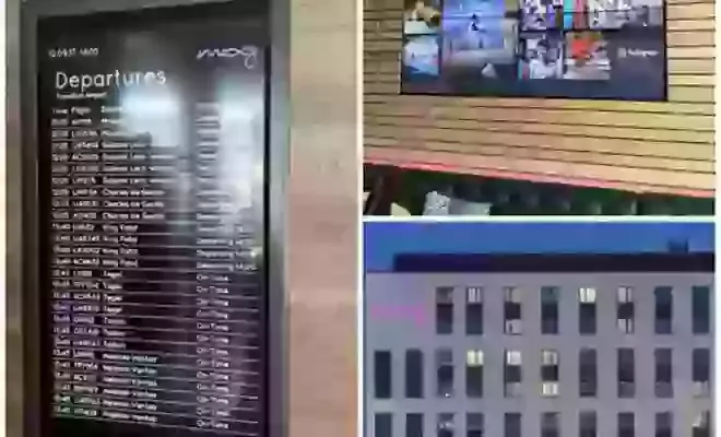 Intelligent displays at Moxy Hotels